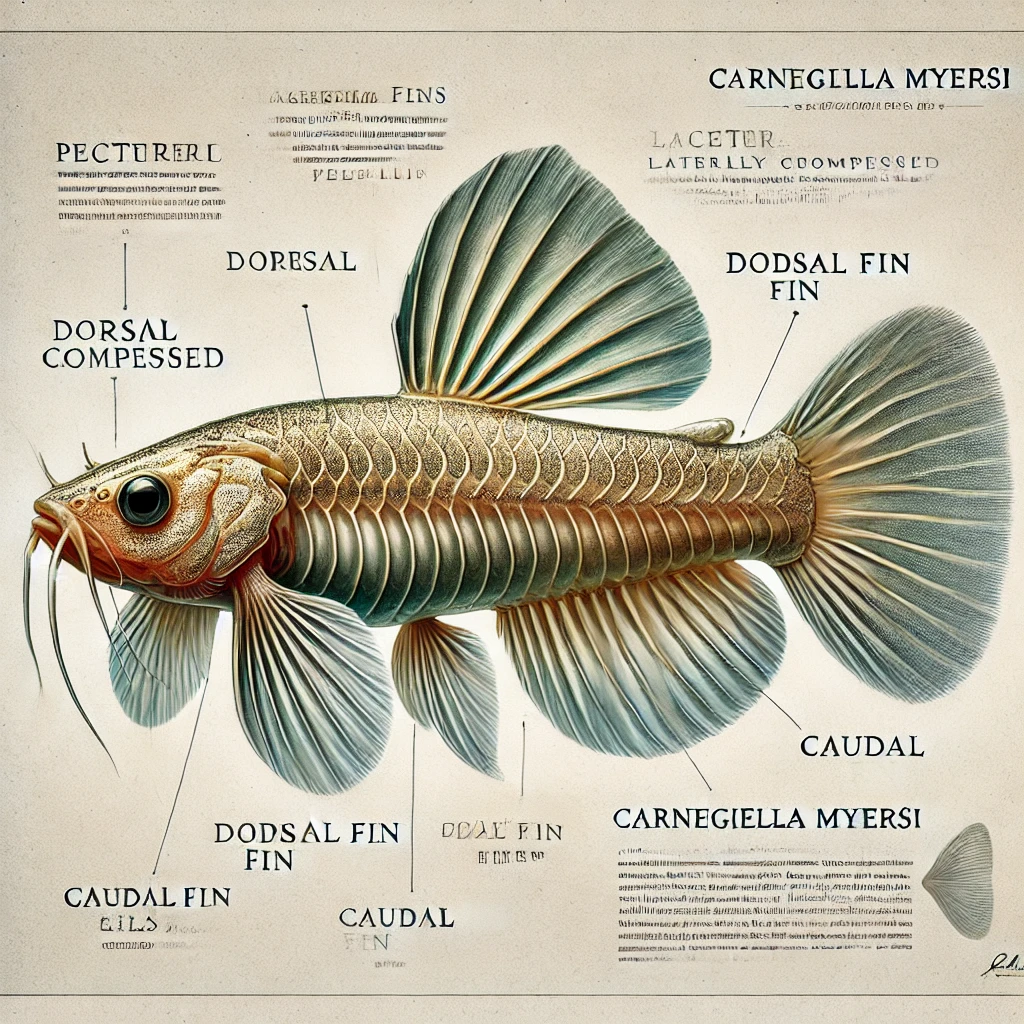 Carnegiella myersi Gjennomsiktig