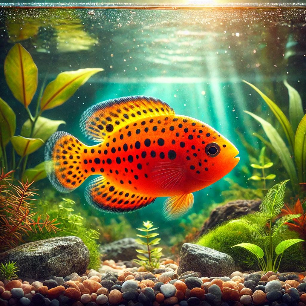 Etroplus maculatus (Oransje krom)