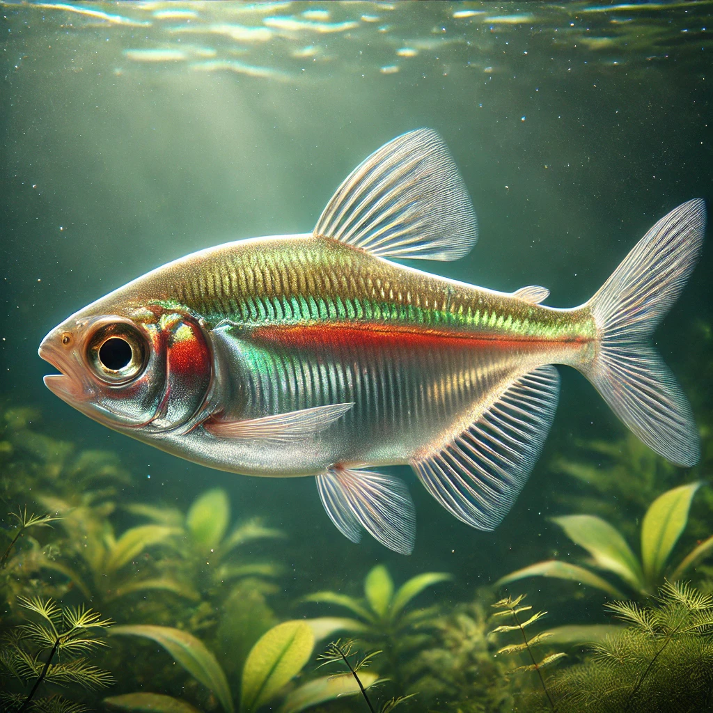 Hemigrammus ocellifer Posisjon