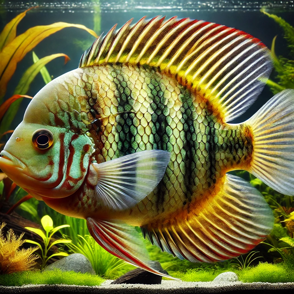 Heros severum (Severum, cichlasom Severum)