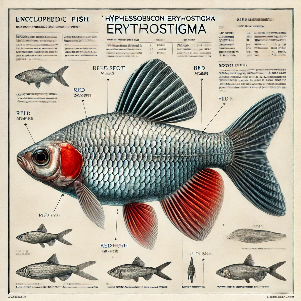 Hyphessobrycon erythrostigma Blødende hjerte