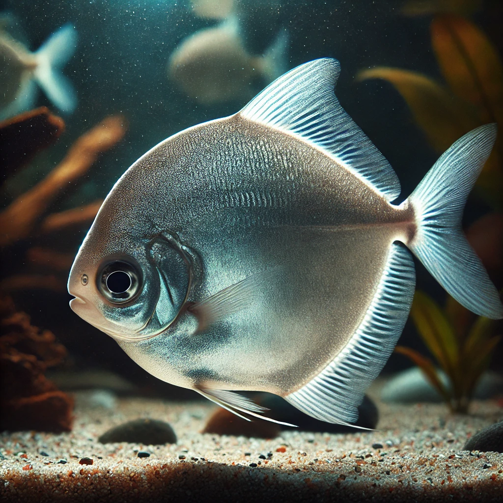 Metynnis argenteus Sølv dollar