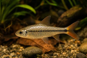 Barbus melanympyx (Skjeggete melarympyx)