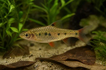 Barbus ticto stoliczkae (To flekker)