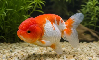 Carassius auratus lion (Løvehodet)