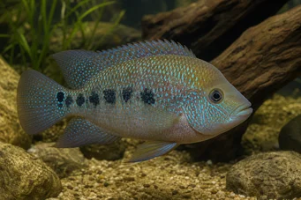 Cichlasoma texas (Texas cichlider)