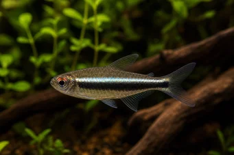 Hyphessobrycon herbertaxelrodi (Svart neon)