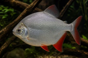 Myleus rubripinnis rubripinnis Metynnis med rød krok