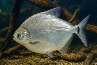 Mylossoma duriventre Pacou-meule, sølv myleus