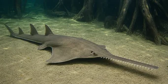 Pristis microdon (Nord -Scie Fish)