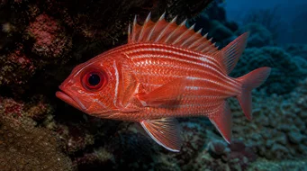Sargocentron cornutus Fisker