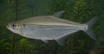 Triportheus pictus Sølv Tetra-Slash