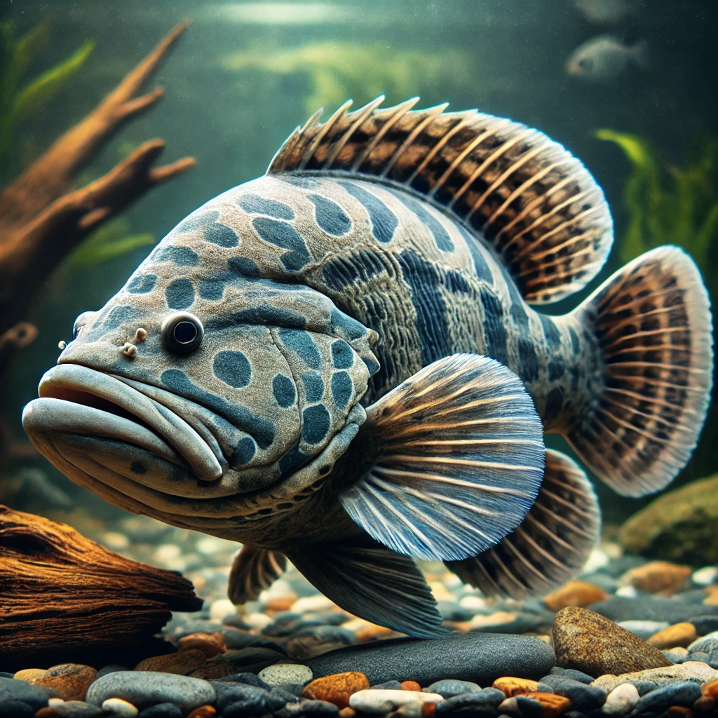 Panaque suttoni Panaque med blå øyne