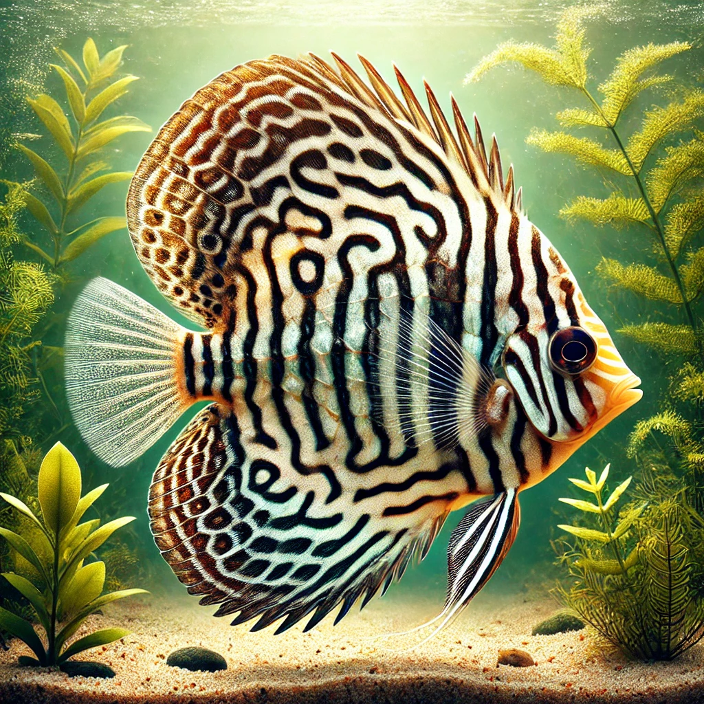 Pantodon buchholzi Sommerfuglfisk