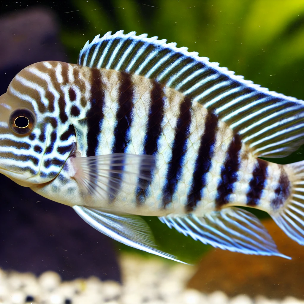 Pseudotropheus zebra (Malawis cichlid)