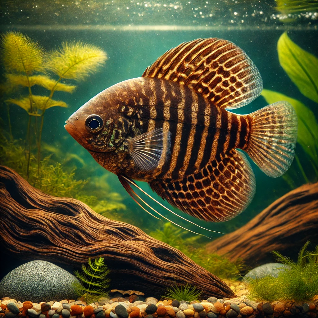 Sphaerichthys osphromeno... Sjokoladegourami